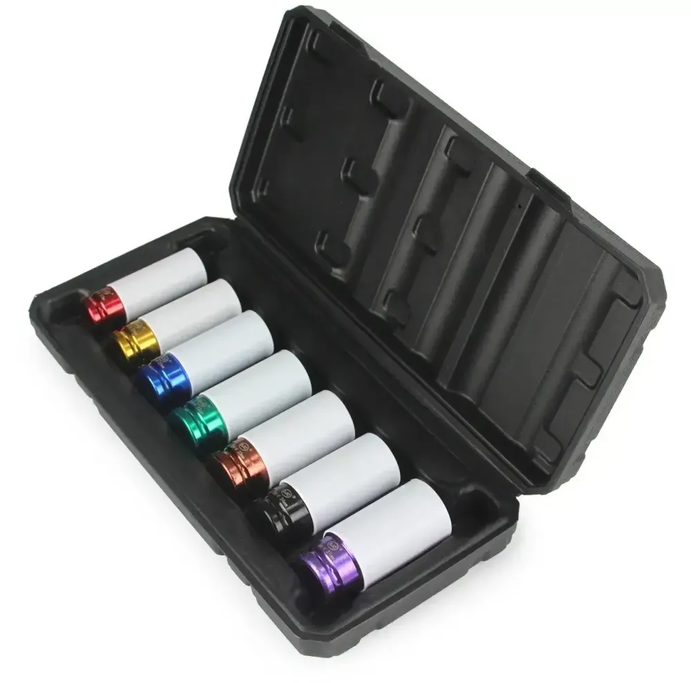 Набір ударних головок AL-FA ALIRA-7EL — Cr-Mo сталь, 7 ел., для авто Львів - фото 8