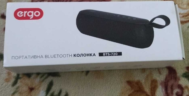 Портативна Колонка: Ergo BTS-720 RED, Black. Харків - фото 1