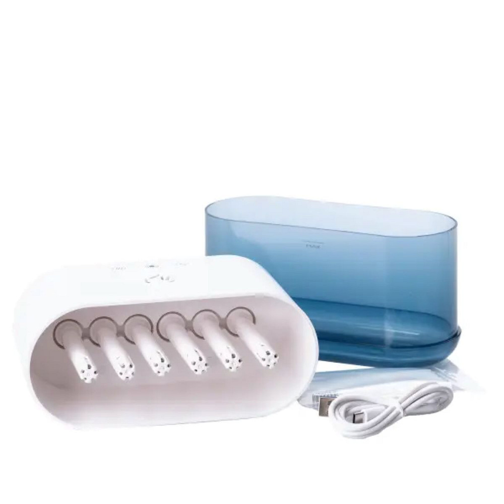 Happy Life Зволожувач повітря з RGB-підсвічуванням і синхронізацією з музикою 900 мл, білий Киев - изображение 4