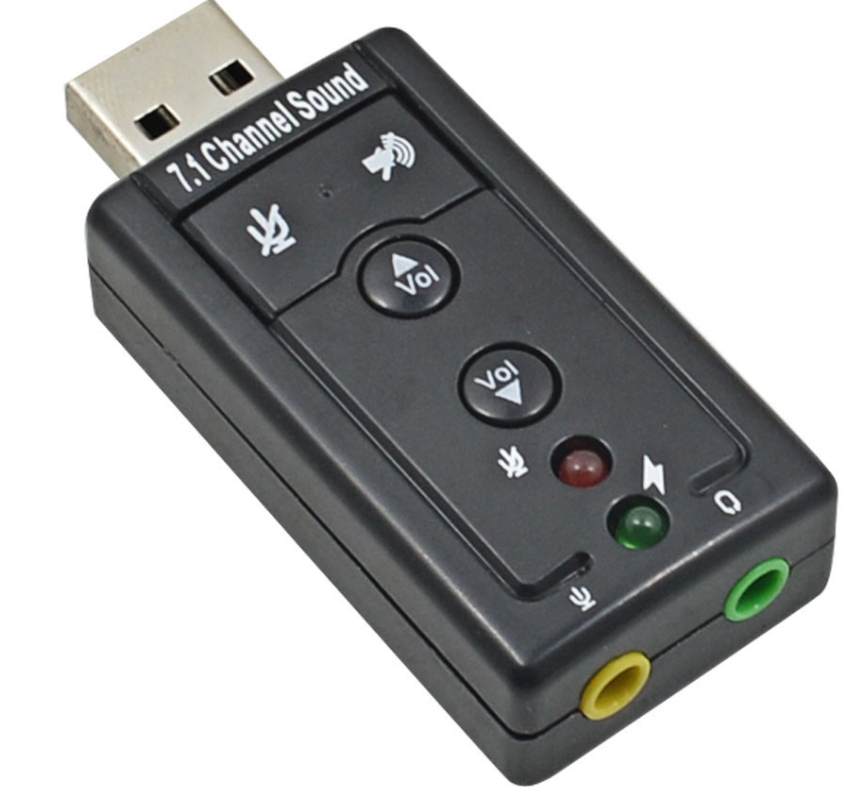 Звукова карта з 3D ефектом та регулятором гучності Київ - фото 9