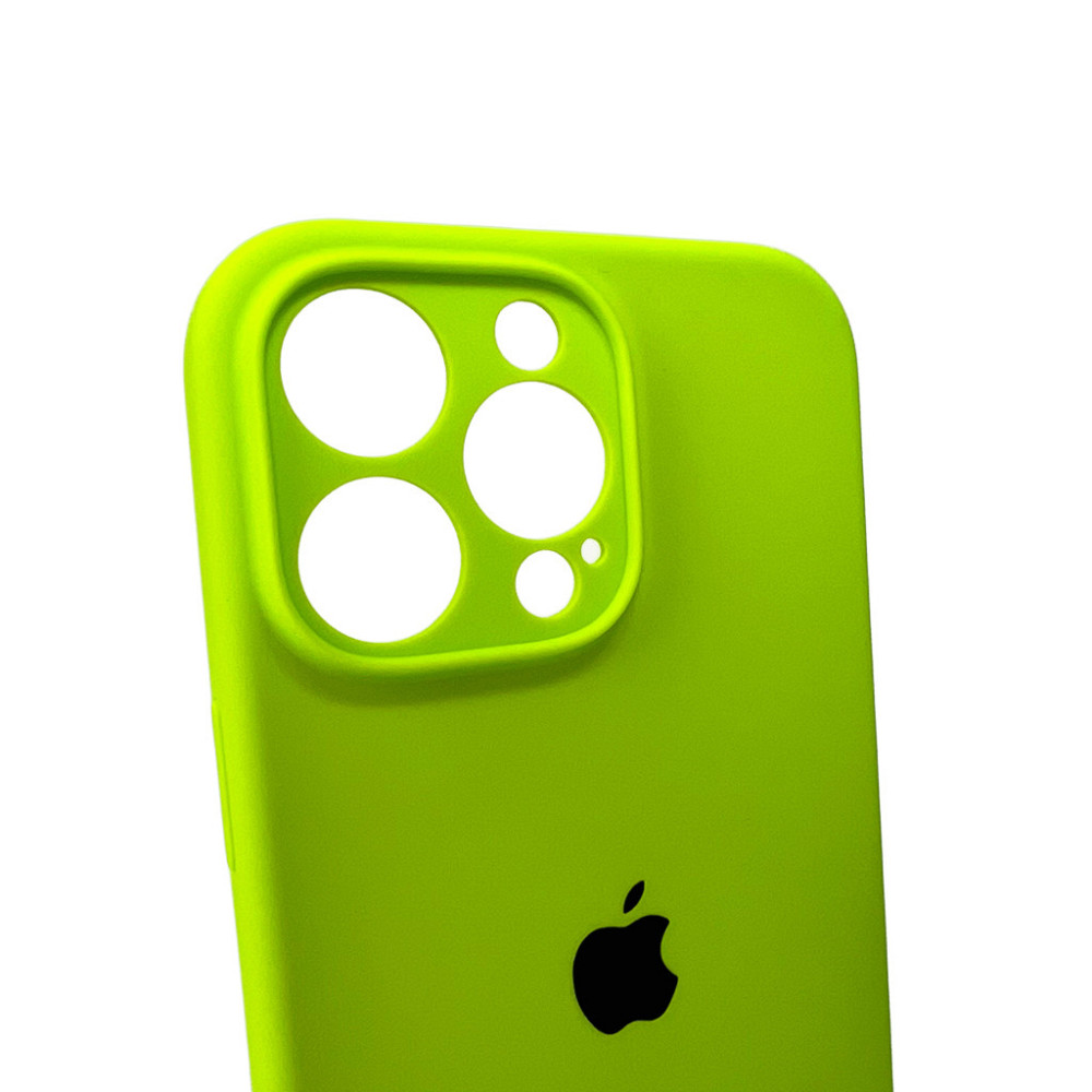 Чохол для смартфона Silicone Full Case AA Camera Protect for Apple iPhone 16 Pro 24,Shiny Green Київ - фото 6