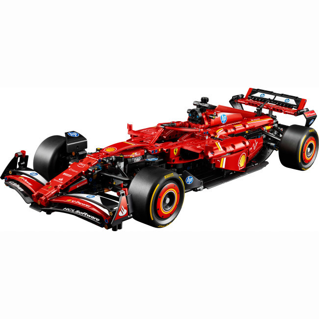 Автомобіль формула 1 Конструктор Ferrari SF-24, 1361 деталей у стилі Technic lego лего Київ - фото 10