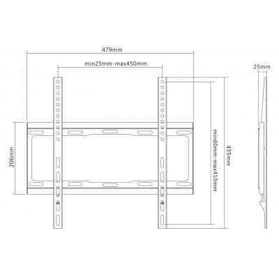 Кронштейн Satelit 32-65FIX400 (250523) Винница