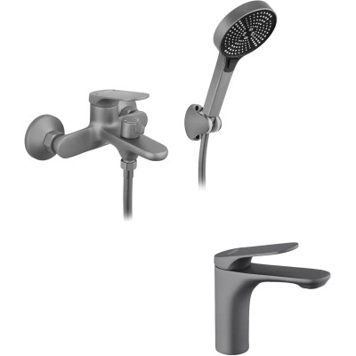 Душовий гарнітур Kroner Linz-GRN060 + змішувач Linz-GRN010 (CVS30158) Вінниця - фото 1