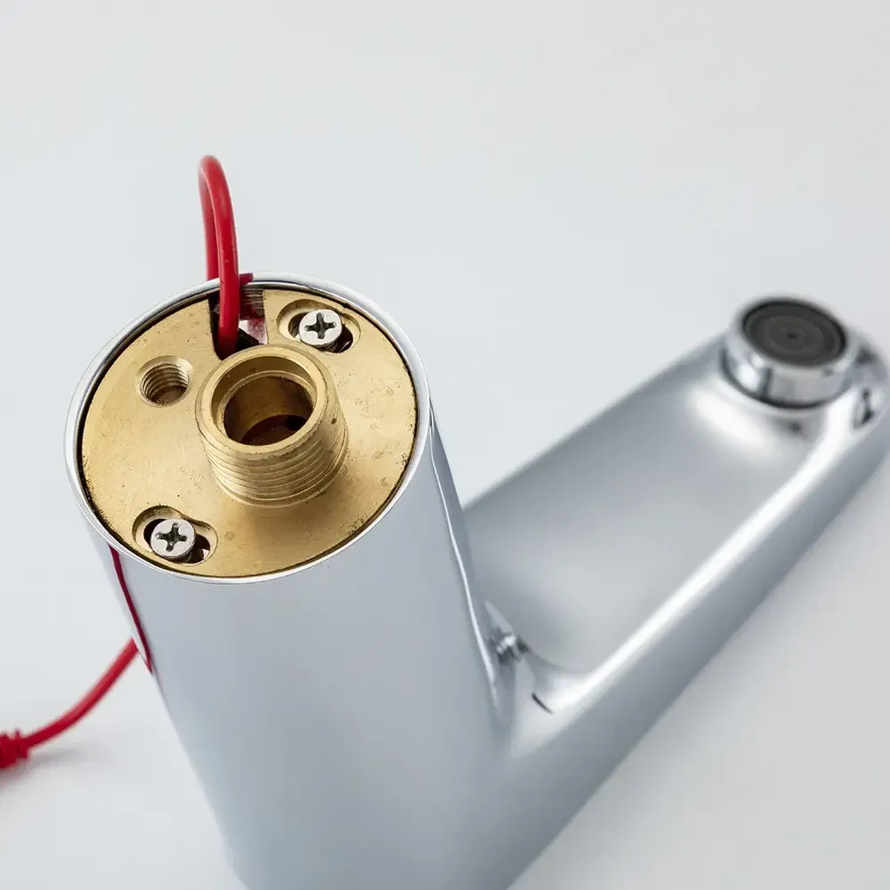 Сэнсорный смеситель для умывальника FRAP F513-1,хром Киев - изображение 8