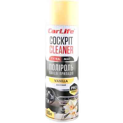 Автополироль CarLife Cockpit Cleaner EXTRA MAT Ваниль 500мл (CF520) Винница