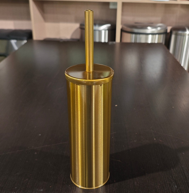 Йоржик для унітазу підлоговий Mixxus Ellipse-TB0202 Brushed Gold (колір матове золото) (MI8401)   ( 21483 ) Харків - фото 6