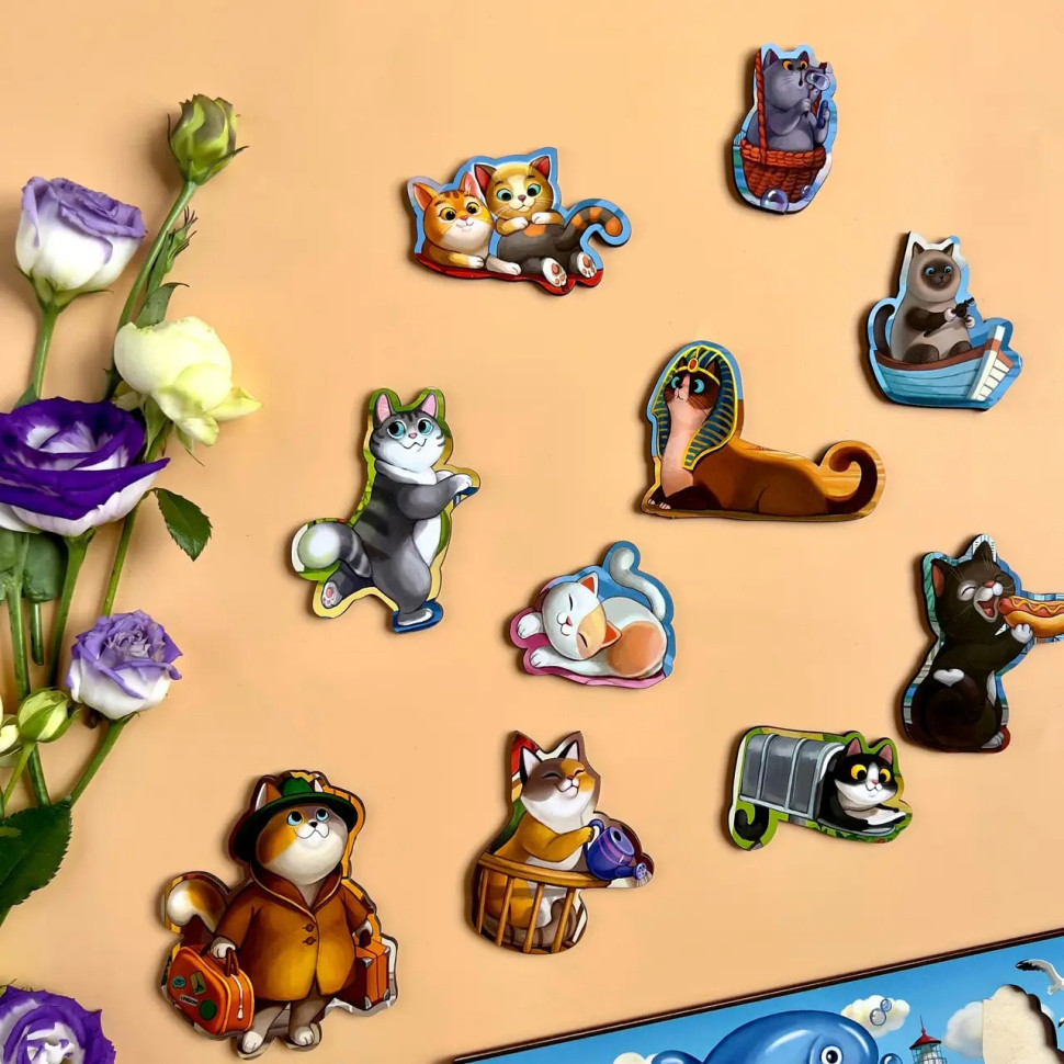 Деревянный пазл-вкладыш 