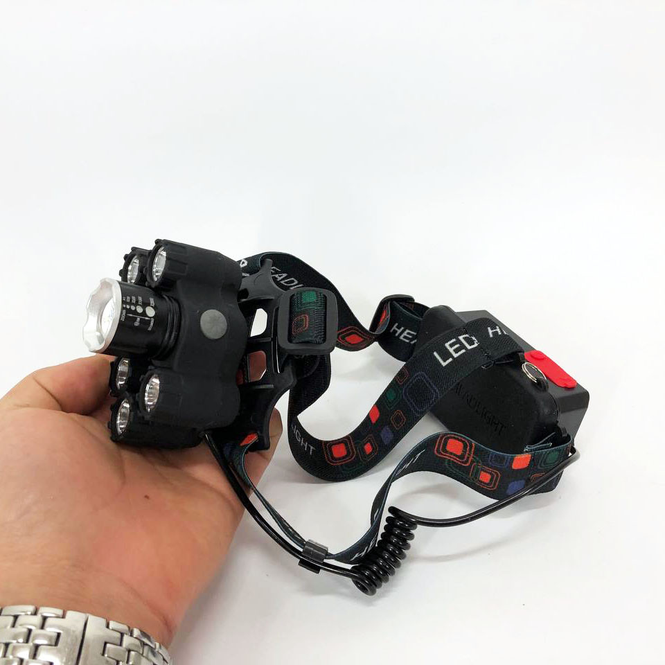 Головной фонарь с зарядным устройством, Фонарик на голову для домашних работ, Led фонарь на голову RU-65 Львов - изображение 14