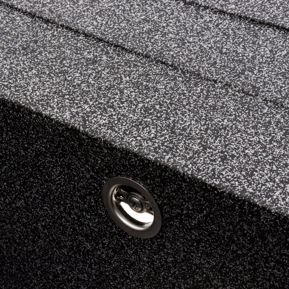 VALESO Гранітна мийка для кухні VALESO CASCADA 7050 матова Графіт Київ - фото 5