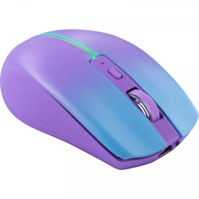 Мышка Defender Mystery MM301 LED Wireless/Bluetooth Violet (52301) Винница - изображение 3