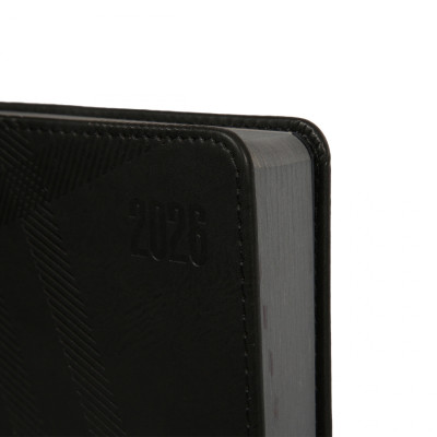 Тижневик Leo planner А5 датований 2026 "Nero", твердий, чорний, 368 сторінок (252687) Вінниця - фото 9