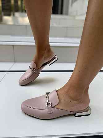 ALEX BELL Шльопанці жіночі ALEX BELL 502 пудра (літо, шкіра натуральна) (4624) Коломыя