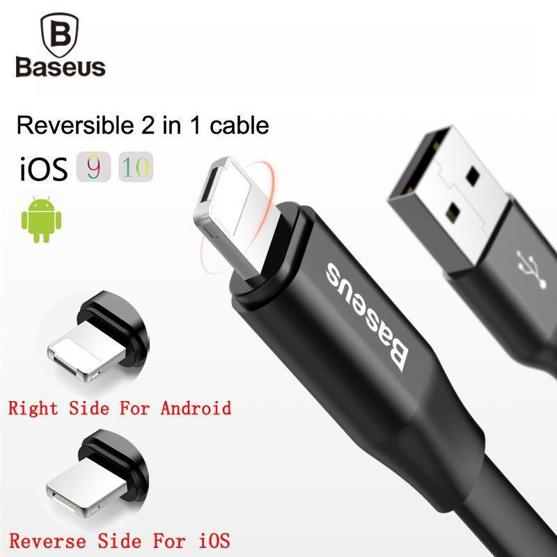 Кабель USB-Lightning/MicroUSB Baseus Two-in-one Portable Cable CALMBJ-01 (Чорний, 0.23 м) Миколаїв - фото 7