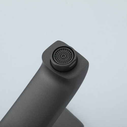 Змішувач для умивальника Frap F1075-9 графіт Київ - фото 8