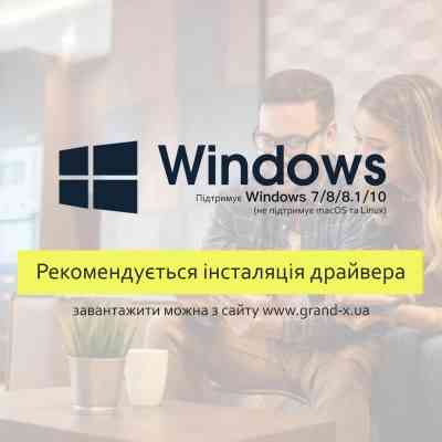 Bluetooth-адаптер Grand-X 5.0 Realtek RTL8761B, 7 devices, aptX, Low Energy (BT50G) Винница