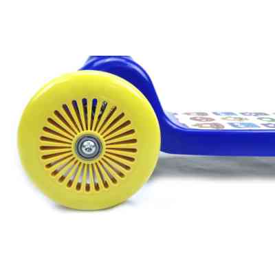 Самокат Bimbo Bike Monsters 12` з регулюванням висоти Синьо-жовтий (75803-IS) Вінниця