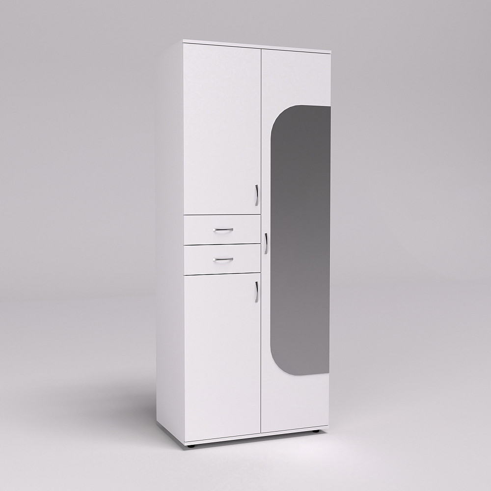 Прихожая ГКШ-2, Белый, 840/520/2100 Львов - изображение 1