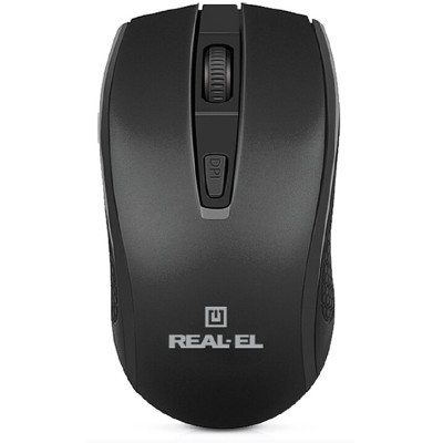 Мишка REAL-EL RM-308 Wireless Black Вінниця - фото 9