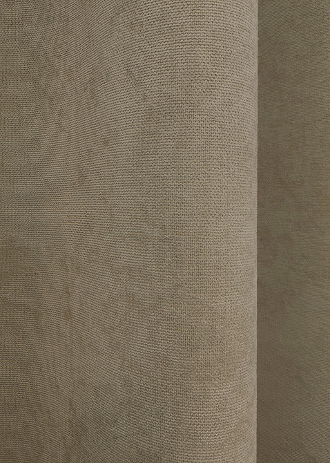 Комплект готових штор VR-Textil Мікровелюр Petek YL № 1804ш Капучино 200х295 см 2 шт (32-119) Київ - фото 8