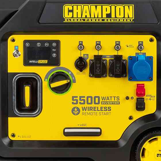 Генератор инверторный Champion C5500i — надежный источник энергии для дома и отдыха на 5,5КВат Днепр