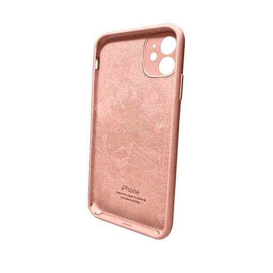 Чохол для смартфона Silicone Full Case AA Camera Protect for Apple iPhone 11 Pro Max кругл 37,Grapefruit Киев