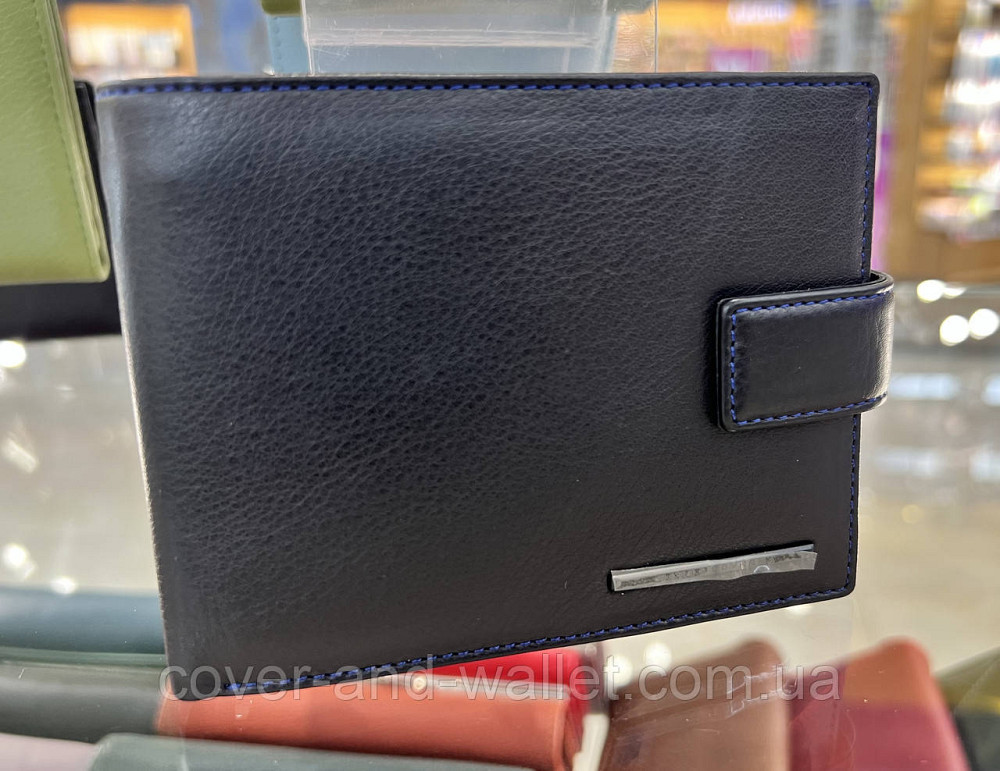 Стильний брендовий чоловічий гаманець з блоком для документів Marco Coverna MC-1006 A Київ - фото 14