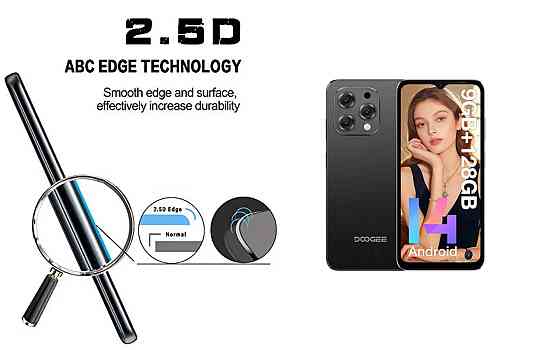 Защитное стекло ArmorGlass для DOOGEE N55, N55 Plus, N55 Pro – устойчивое к царапинам и ударам Киев