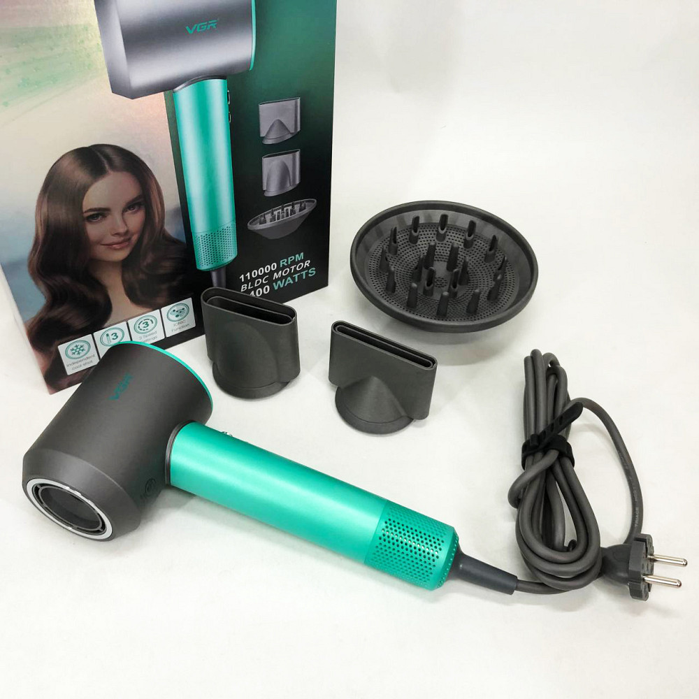 Фен практичный VGR V-440, Электрический фен для профессионального использования Хороший мощный VS-24 Львов - изображение 10