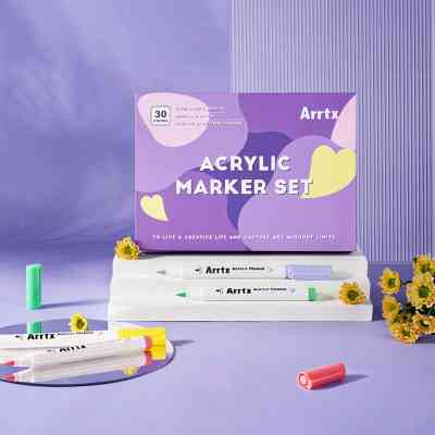 Художественный маркер Arrtx акриловые AACM-0530A, 30 цвета (LC303144) Винница