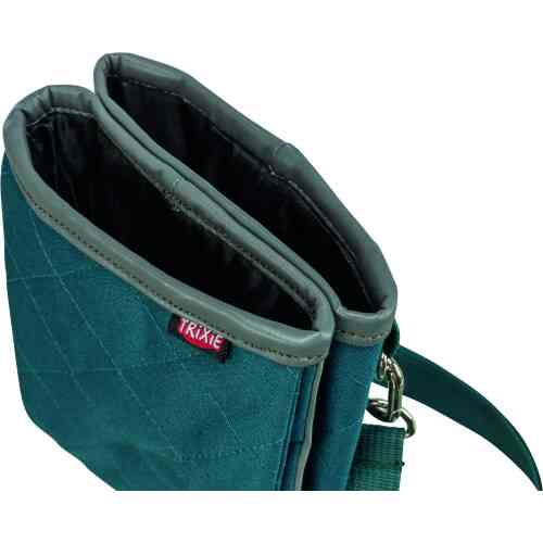 Сумка Trixie Twin для ласощів 15х18х2,5 см синьо-зелена Київ