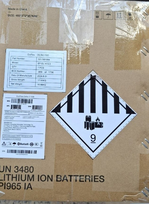 Зарядна станція EcoFlow DELTA 3 1500 Харків - фото 1