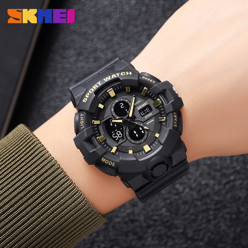 Skmei 2117BKGD Black-Gold SBR Киев - изображение 3