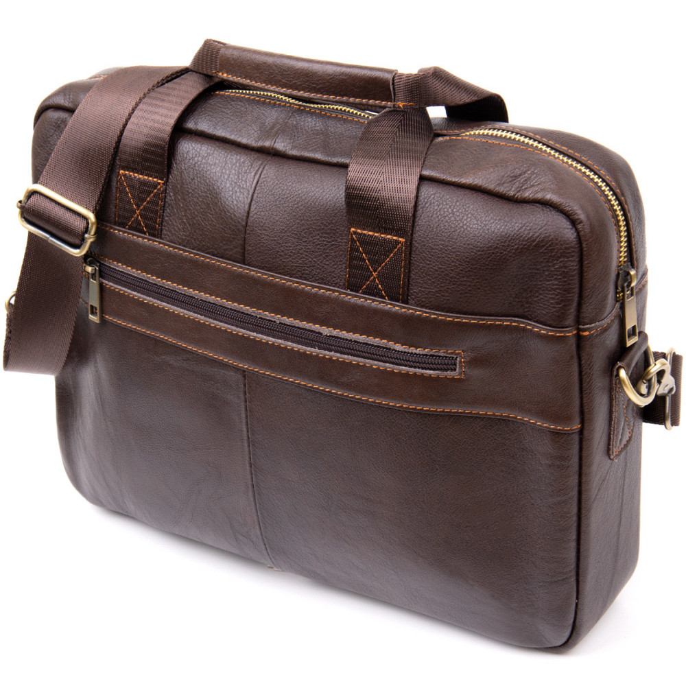 Сумка для ноутбука Vintage 20453 Коричнева Київ - фото 2