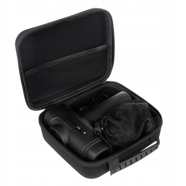 Масажний пістолет перкусійний з 8 насадками + кейс Malatec (23642) Нововолинськ - фото 5