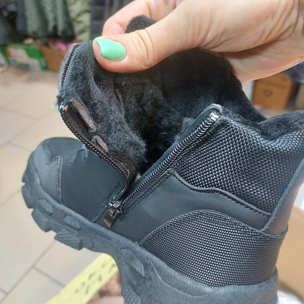 Детские зимние термо ботинки для мальчиков ТМ 