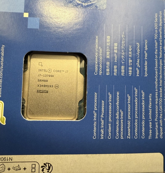 Intel core i7-13700k LGA1700 Киев - изображение 1