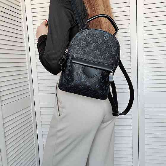 Жіночий рюкзак класичний брендовий. Жіночий маленький брендовий рюкзак Чорний 816 Київ