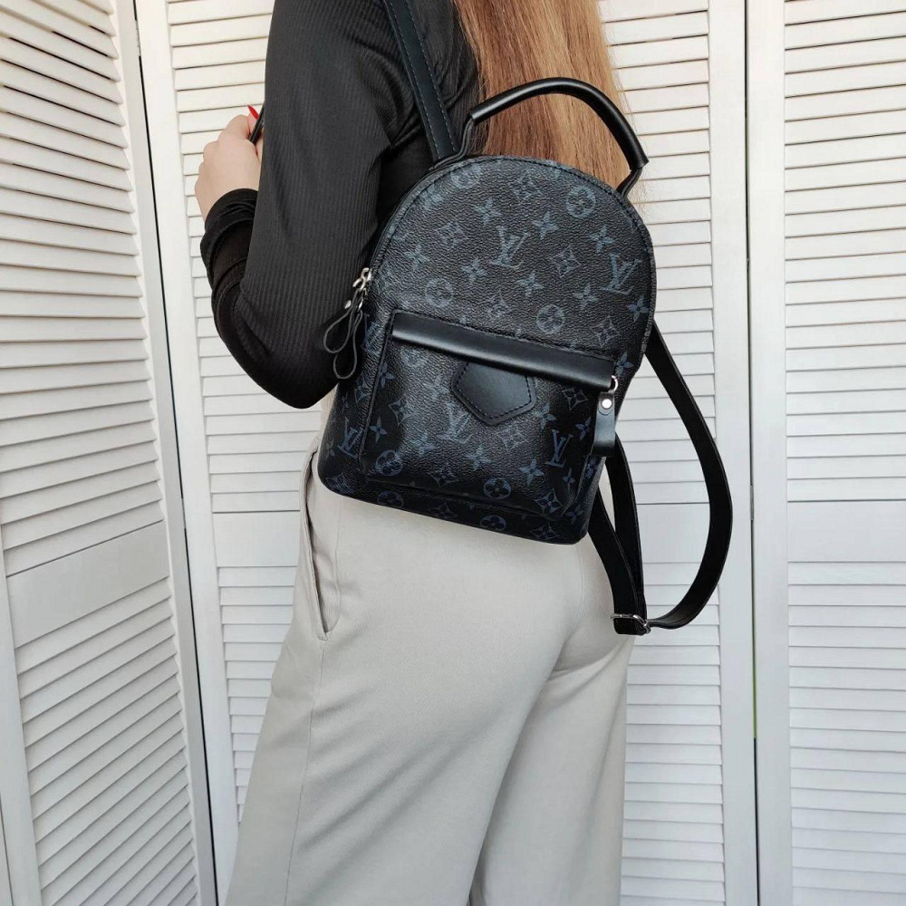 Женский рюкзак классический брендовый. Женский маленький брендовый рюкзак Черный 816 Киев - изображение 3