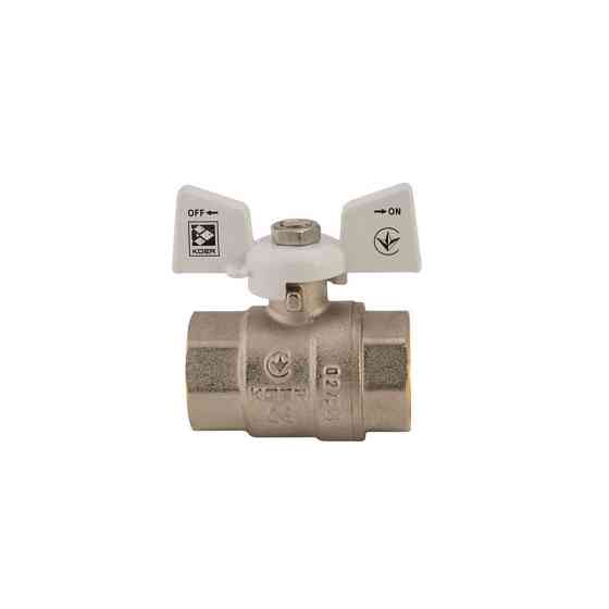 Кран кульовий Koer 3/4" ГГМ (KR.217.W) білий (KR0179)   ( 23024 ) Харків