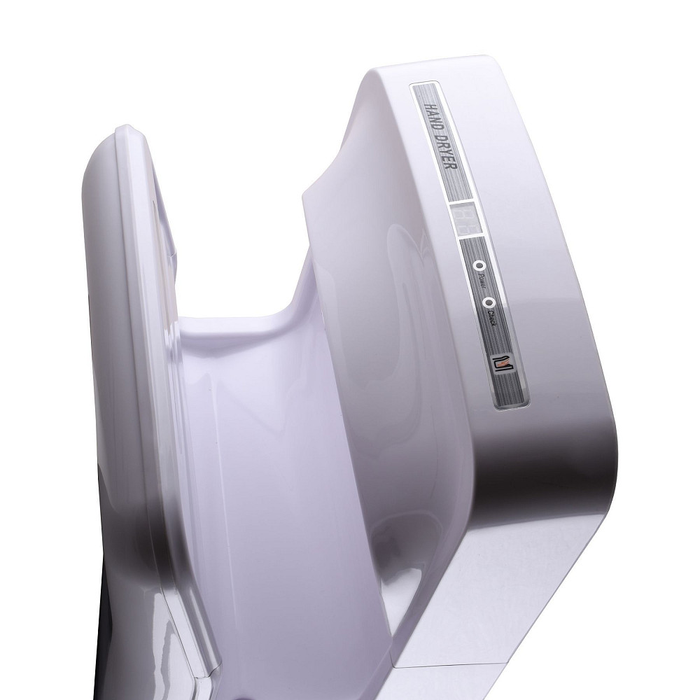 Сушарка для рук HOTEC 11.101 ABS White сенсорна, корпус пластик білий (220В ,1650-2050Вт) Тернопіль - фото 3