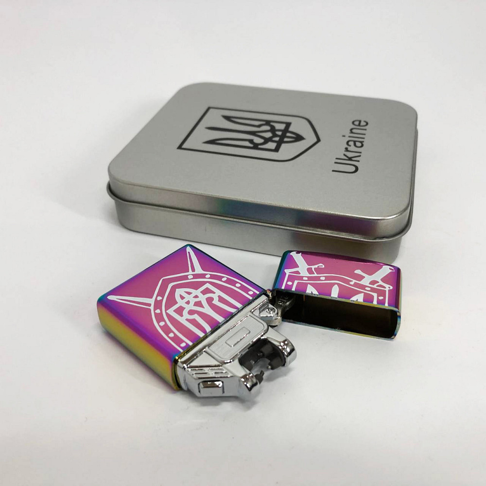 Запальничка електроімпульсна блискавка, Електрична запальничка lighter на зарядці PV-30 Львів - фото 15