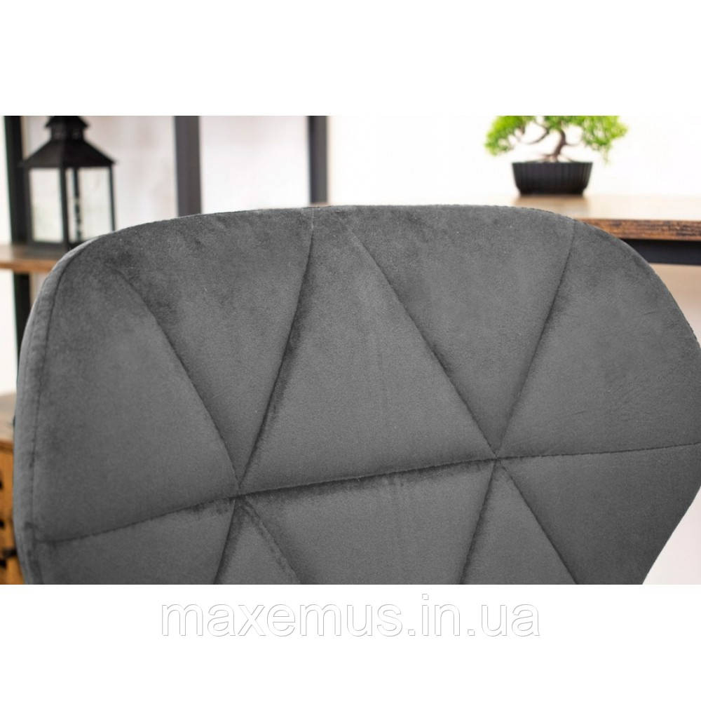 Офисное кресло операторское для персонала Bonro B 5 3 1 кресло на колесах для офиса компьютерное велюр серый Мостиська - фото 6