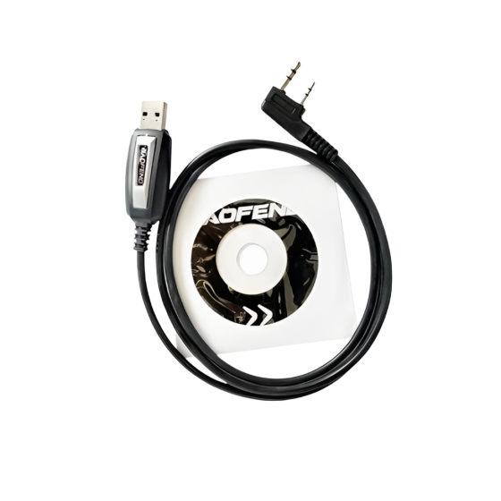 USB кабель програмування рацій BAOFENG, Kenwood, HYT, Wouxun та інших моделей з 2-піновим роз’ємом Київ