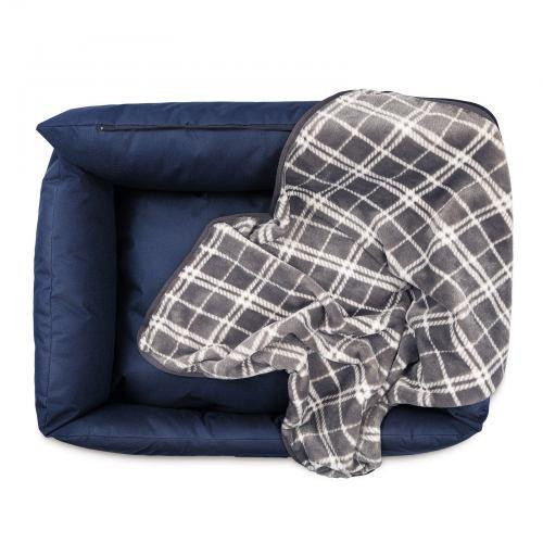 Лежак Pet Fashion «Prime» для собак, 66x52x24 см, синій Вінниця - фото 7