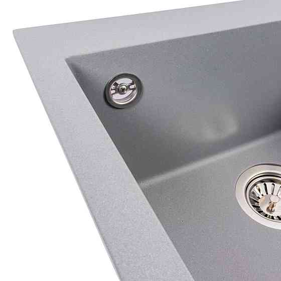VALESO Гранітна мийка VALESO GALAX 5050 матова Сірий металік Киев