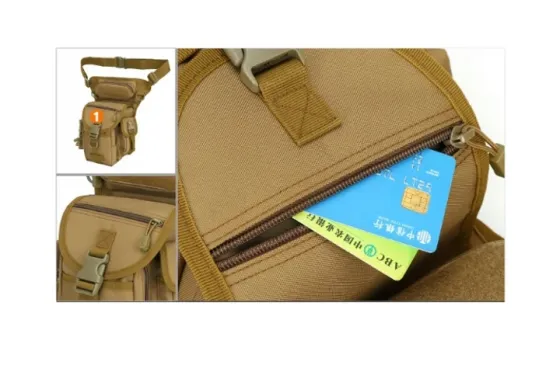 Сумка на бедро на ногу койот прочная вместительная набедренная Одесса