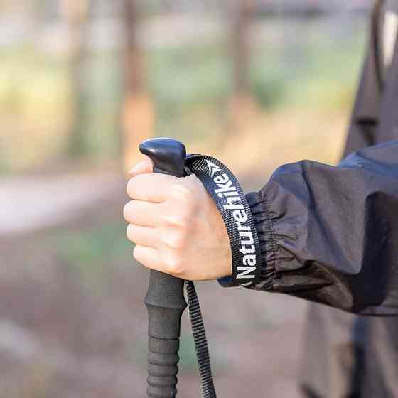 Трекінгова палиця 3-сек. Naturehike Men ST 01 6061 AL NH17D001-Z, алюміній,  золотиста Киев