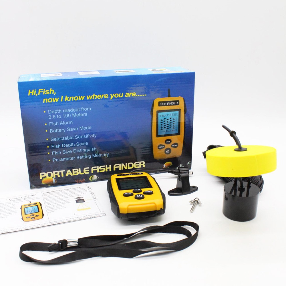 Эхолот для рыбалки до 100м,от батареек,FFC1108-1 SBR Киев - изображение 9