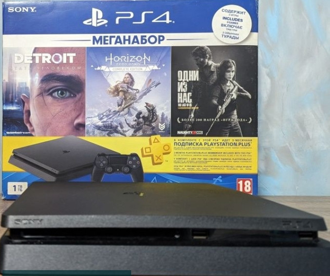 Приставка: SONY PlayStation 4 Slim. Харків - фото 1